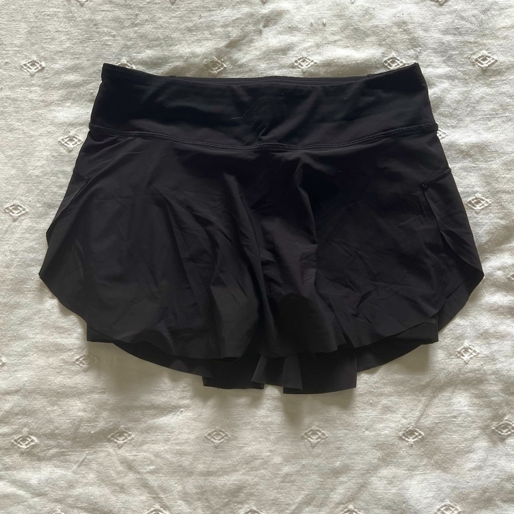 Black Size 2 Lululemon Tennis Skort